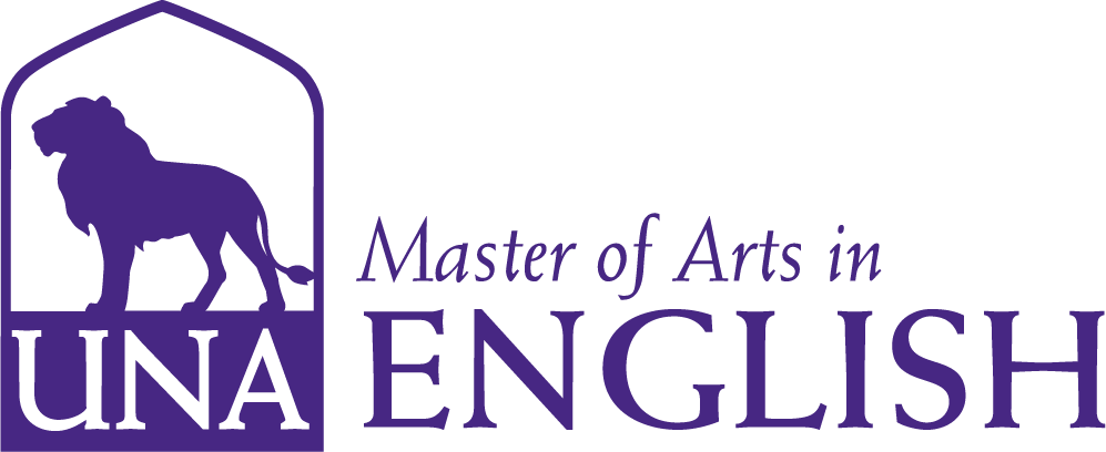 English Masters Dept Merchandise logo in Purple